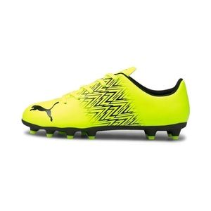 PUMA TACTO FG JUNIOR  ATHLETIC106310-01 SIZE 5.5 YELLOW AND BLACK 100% AUTHENTIC